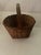 19th Century Traditional Hand-Woven Northeastern American Wood Splint Gathering Basket. For Sale In Miami - Image 6 of 11