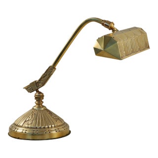 French Art Deco Piano Lamp by Monix 1930 France For Sale