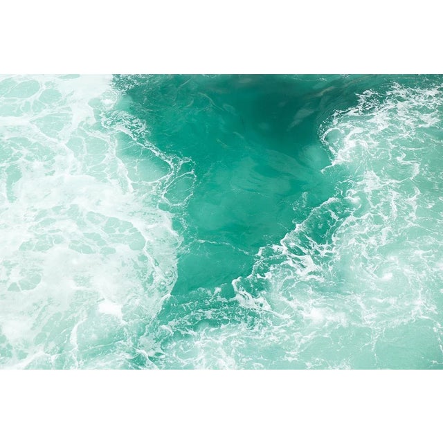 Large Contemporary Abstract Water Art Print, 'Bosphorus' Istanbul Turkey Fine Art Photography Print, 45 X 30" Artwork For Sale