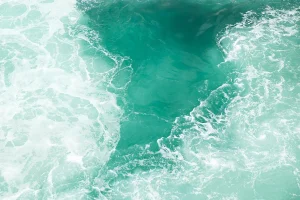Large Contemporary Abstract Water Art Print, 'Bosphorus' Istanbul Turkey Fine Art Photography Print, 45 X 30" Artwork