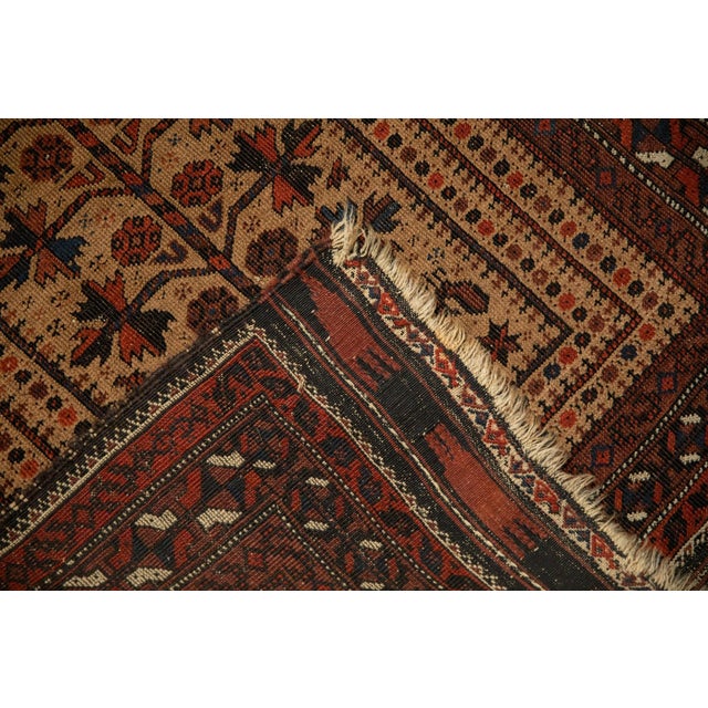 Antique Belouch Rug - 2'10" x 4'6" For Sale - Image 12 of 12