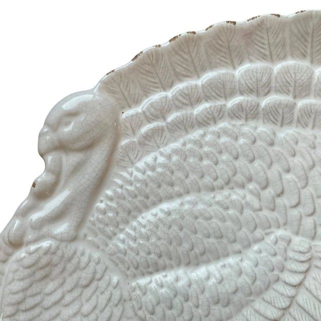 This is such a great large platter for your holiday or Thanksgiving celebrations. Excellent new condition. Microwave and...