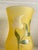 Art Deco Glass Yellow and Green Baluster Vase in Pâte De Verre, 1940 For Sale - Image 9 of 11
