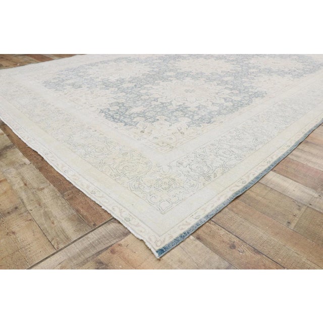 Vintage Persian Kerman Rug - 09'07 X 13'03 For Sale In Dallas - Image 6 of 9