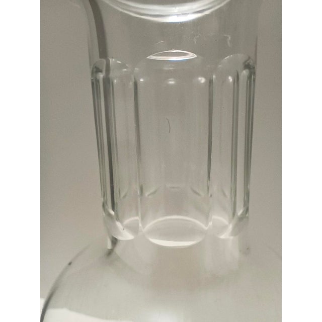 Transparent Crystal Decanter Bottles by Bleikristall, Germany, 1970s, Set of 2 For Sale - Image 8 of 14