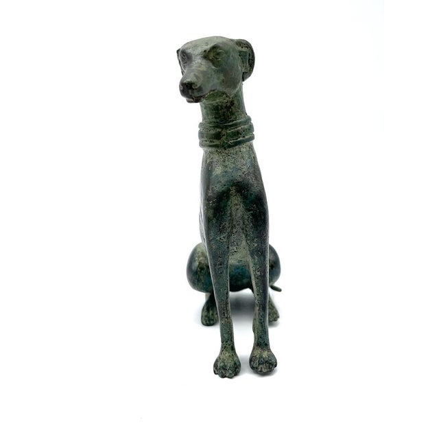 Beige Art Deco Bronze Greyhound Sculptures by Jules Edmond Masson, France, 1930 For Sale - Image 8 of 18