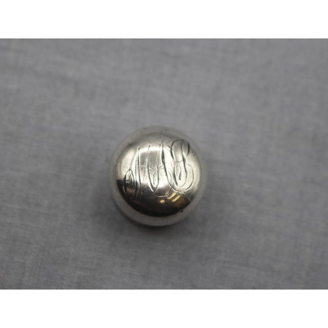 Metal Circa 1880-1890 American Gorham Fountainebleau Sterling Silver Perfume Bottle For Sale - Image 7 of 8