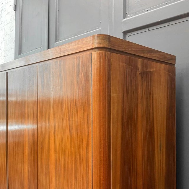 Mid-Century Modern Wardrobe in Walnut, 1960s For Sale - Image 15 of 18