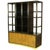 Described in Dunbar catalogs as "#6027 High Piece" this incredible curved front cabinet is constructed of walnut with...