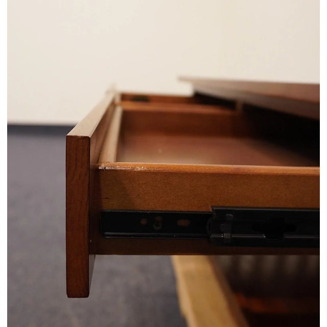 Wood Leick Home Oak Craftsman Mission Style 48" Accent Coffee Table For Sale - Image 7 of 12