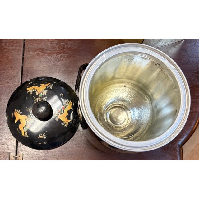 Early English Ice Caddy in an Asian Chinoiserie Design, Signed For Sale In New York - Image 6 of 8