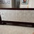 Wood Antique American Empire Mahogany Sofa With Rolled Arms and Tufted White Upholstery For Sale - Image 7 of 7