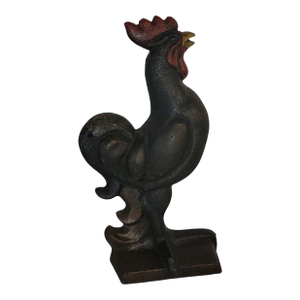 Cast Iron Hubley Rooster Door Stop