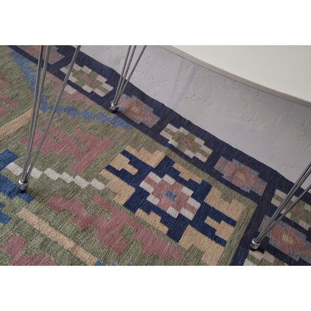 Ellipse-Shaped Dining Table, Denmark, 1970s For Sale - Image 5 of 11