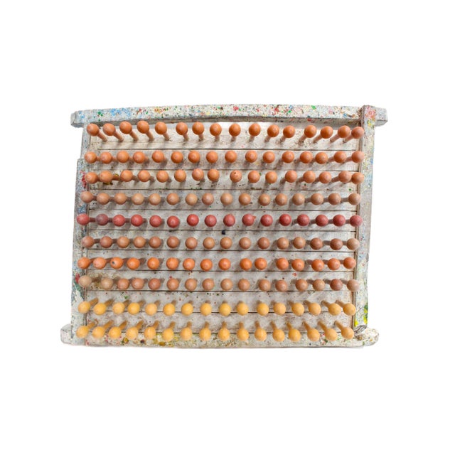 Unique wall art - Industrial factory salvage used to create extraordinary texture and a timeless look. The balloon molds...