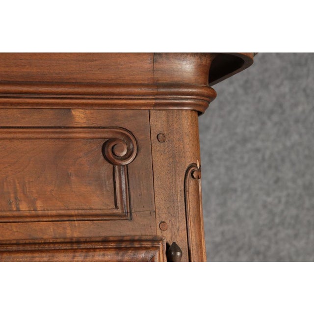 Antique Baroque Cabinet in Walnut, 1880 For Sale - Image 18 of 18