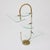 Vintage Art Nouveau Metal and Glass Patisserie Display Stand, 1930s For Sale - Image 4 of 18