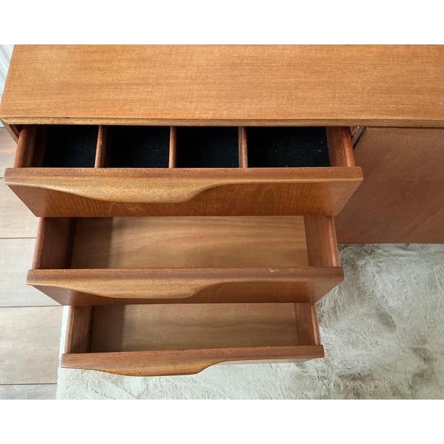 Wood Mid-Century Teak Sideboard from Macintosh For Sale - Image 7 of 16