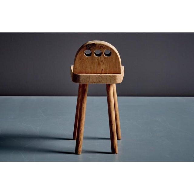 Scandinavian Pine Sauna Stool, Finland, 1960s For Sale - Image 6 of 11