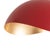 1960s 1960s Morelli Adjustable Mid Century Floor Lamp - 92" Modern Arc Lamp, Red and Gold Shade, Dimmable, Living Room Lamp For Sale - Image 5 of 6