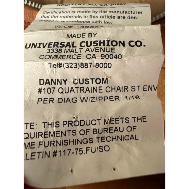 Quatrain Reproduction 1940s Leather Chair Owned by Craig Wright and Featured in Architectural Digest For Sale - Image 10 of 11