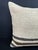 Turkish Hemp Pillow Cushion Natural Beige Black Cushion Cover 20x20 #30682 Enhance your home decor with our Kilim Pillow...
