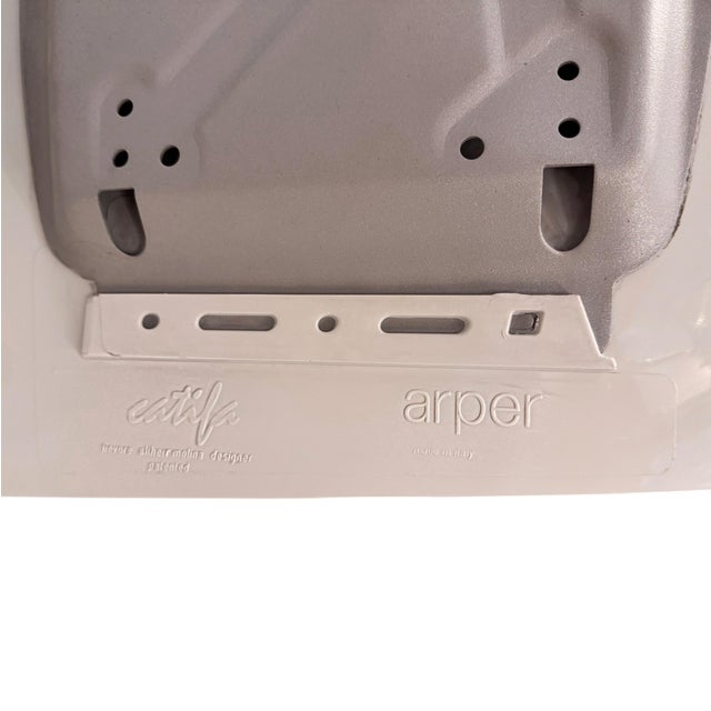 Plastic Italian Cantifa 46 Swivel Dining Chairs by Lievore Altherr Molina for Arper, 2000s, Set of 4 For Sale - Image 7 of 9