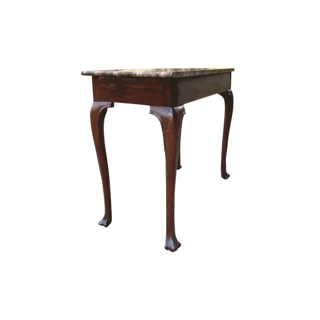18th Century 18th Century Irish Marble-Top Console Table For Sale - Image 5 of 13