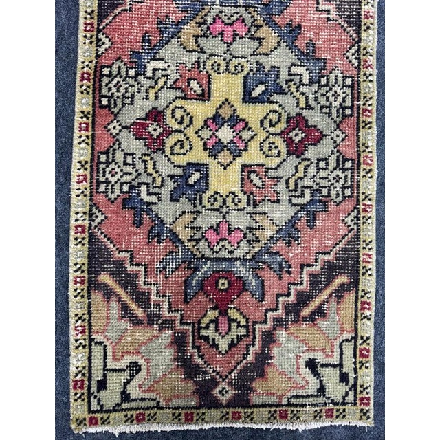 Contemporary Turkish Yastik Rug 1'7" x 3'1" For Sale - Image 3 of 5