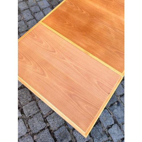 Extendable Beech Dining Table from Alma Tische For Sale - Image 5 of 11