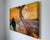 Contemporary Landscape Painting - After Van Gogh Sunset Field Wall Art, Large Oil Painting by Tina Shenk For Sale - Image 3 of 3