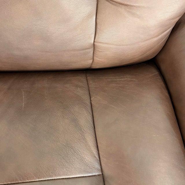 Brown Ekornes Stressless Buckingham High-Back Two-Seater Reclining Loveseat For Sale - Image 8 of 12