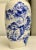 Ceramic 1960s Large Chinese Zhongfeng Mark Blue and White Porcelain Baluster Form Vase For Sale - Image 7 of 11