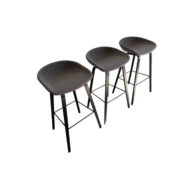 Mid-Century Modern Hee Welling for Hay Modern Counter / Bar Stools – Set of 3 For Sale - Image 3 of 8