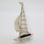 Vintage Italian Handmade Genuine Silver Sailing Ship Figurine Miniature, 1980s For Sale - Image 6 of 12
