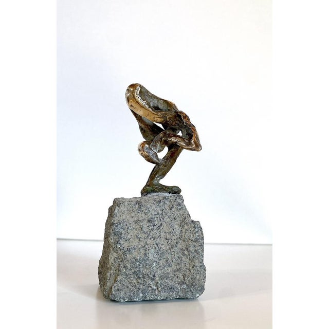 1990s Politics Bronze Sculpture by Gyunay Aliev For Sale - Image 5 of 6