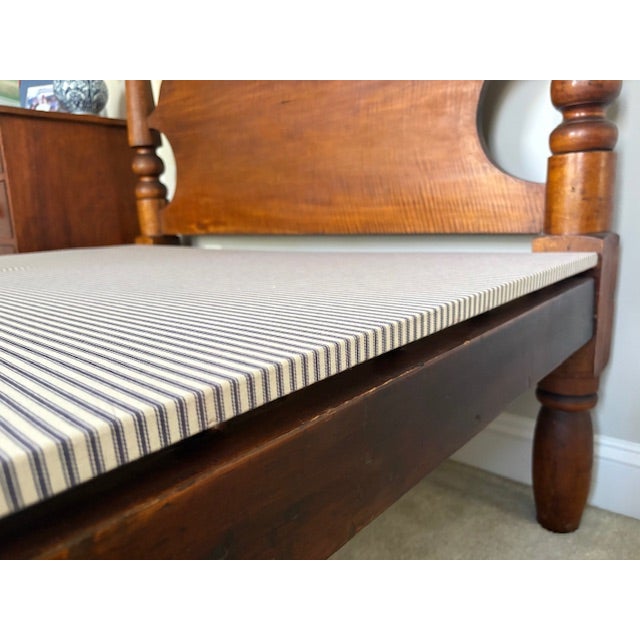 Mid 19th Century Early American Full Size Rope Bed For Sale - Image 5 of 11