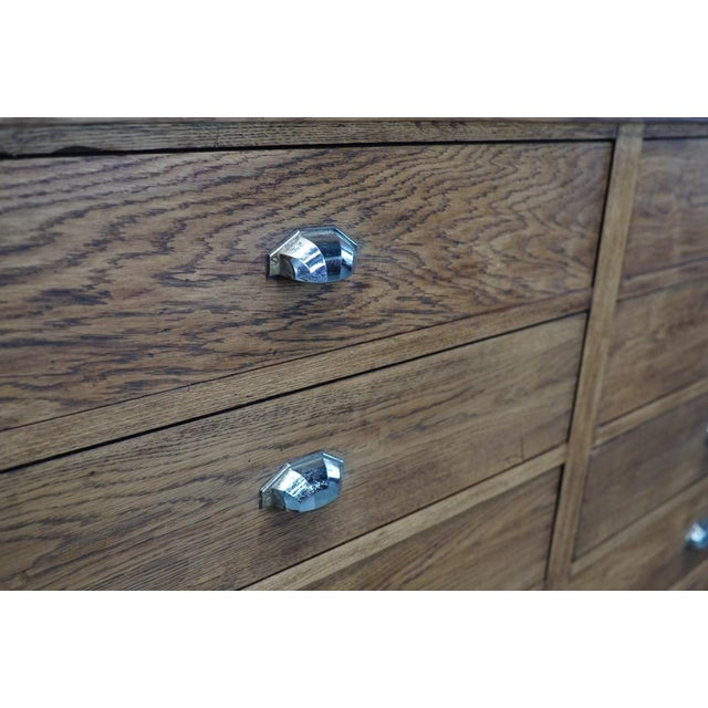 French Oak Apothecary Cabinet, 1930s For Sale - Image 3 of 13