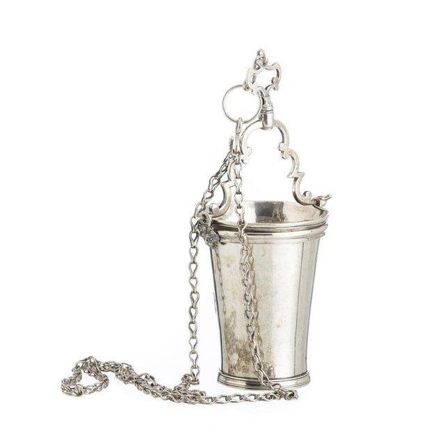 Antique Brazilian Silver Horn, 1800s For Sale - Image 6 of 6