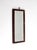 Wood Antique Primitive Double Reflection Mirror For Sale - Image 7 of 12