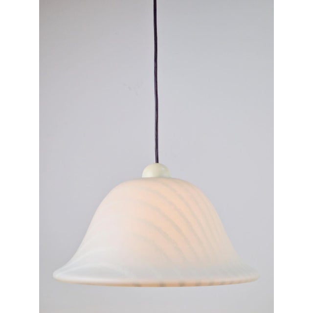 Vintage Pendant Zebra Lamp from Peill & Putzler, 1960s For Sale - Image 4 of 13