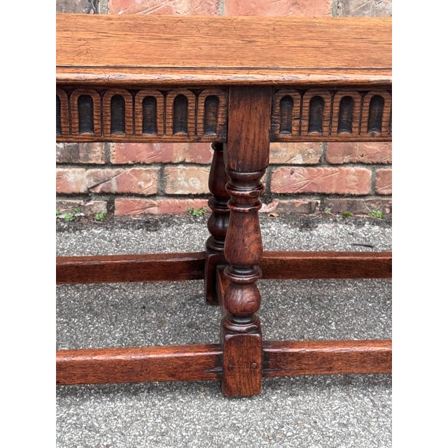 English 19th Century Antique English Bench For Sale - Image 3 of 12