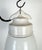 Industrial Vintage White Porcelain Pendant Light, 1970s For Sale - Image 3 of 15