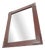 Large Mirror in Cherry Wood, 1970s For Sale