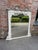 Large Antique English Painted Overmantle Mirror For Sale - Image 10 of 10