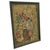 Vintage signed floral still life depicting a vibrant bouquet arranged in a brown vase.Executed in mixed media on a heavily...