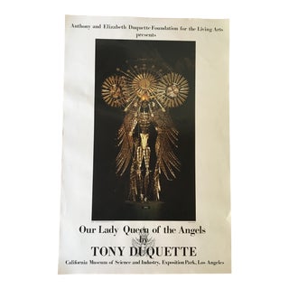 Tony Duquette's "Our Lady Queen of the Angels" Azrael Poster For Sale