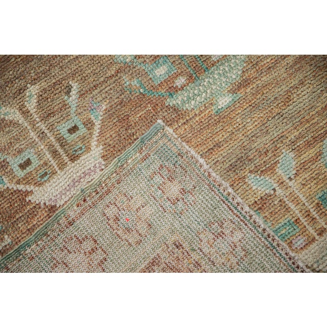Vintage Distressed Oushak Square Rug - 3'10" x 4'9" For Sale - Image 11 of 11
