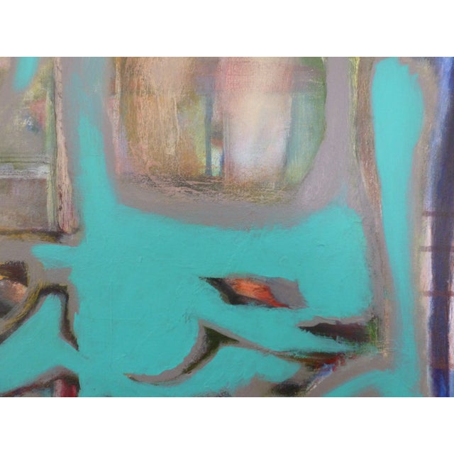 So much to see, so little time. Attractions and distractions. Original oil and acrylic painting on stretched canvas.