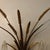 Gold Vintage Italian Gilt Gold Metal Sheaf of Wheat Electric Candle Wall Sconce For Sale - Image 8 of 10